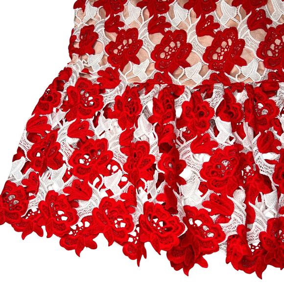 L’Atiste Byamy Dress Set Size L Jacquard lace Top and Skirt - Picture 4 of 7